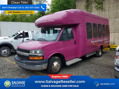 Used 2012 Chevrolet Express 3500 Extended w/ Shuttle Bus Package