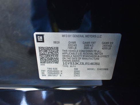 Used 2020 Cadillac Escalade ESV Premium Luxury image 52