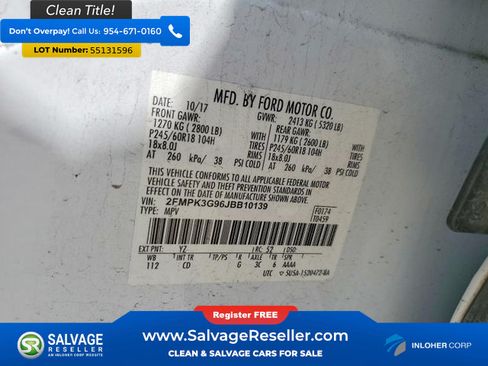 Used 2018 Ford Edge SE FWD image 17