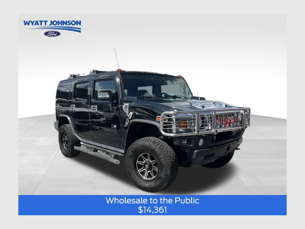 Used 2004 HUMMER H2 w/ Preferred Equipment Group AWD/4WD 360° Tour