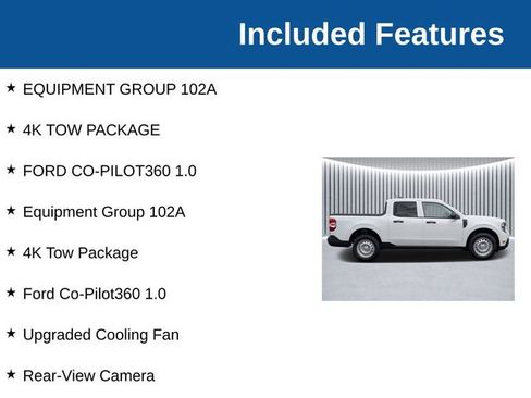New 2025 Ford Maverick XL w/ 4K Tow Package AWD/4WD image 4