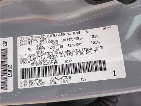 Used 2020 Toyota Tundra SR5 w/ SR5 Upgrade Package AWD/4WD image 15