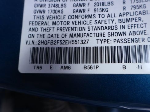 Used 2014 Honda Civic LX image 12