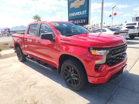 New 2026 Chevrolet Silverado 1500 Custom w/ Turbomax Blackout Package AWD/4WD image 2