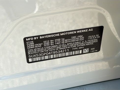 New 2026 BMW X3 xDrive30i w/ Premium Package AWD/4WD image 43