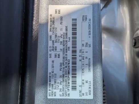 Used 2021 Ford F150 XLT AWD/4WD image 20