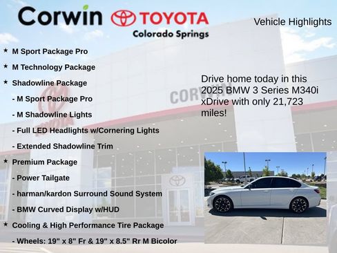 Used 2025 BMW M340i xDrive AWD/4WD image 7