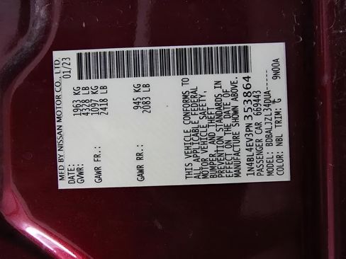 Used 2023 Nissan Altima 2.5 SL FWD image 23