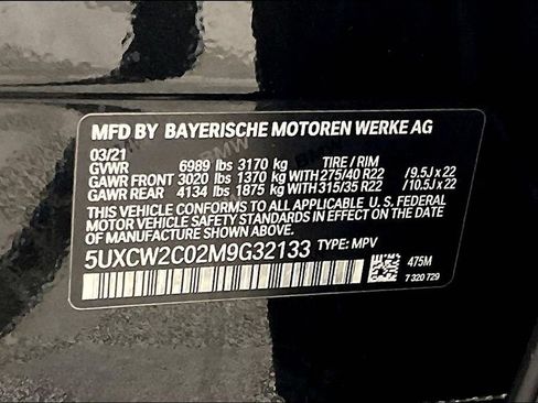 Used 2021 BMW X7 xDrive40i w/ M Sport Package AWD/4WD image 44