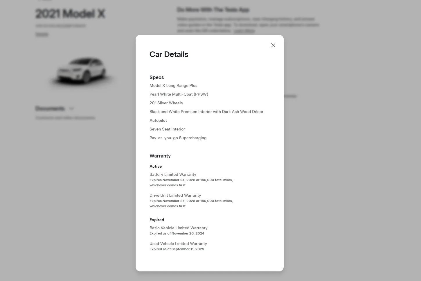 Used 2021 Tesla Model X Long Range AWD/4WD image 4