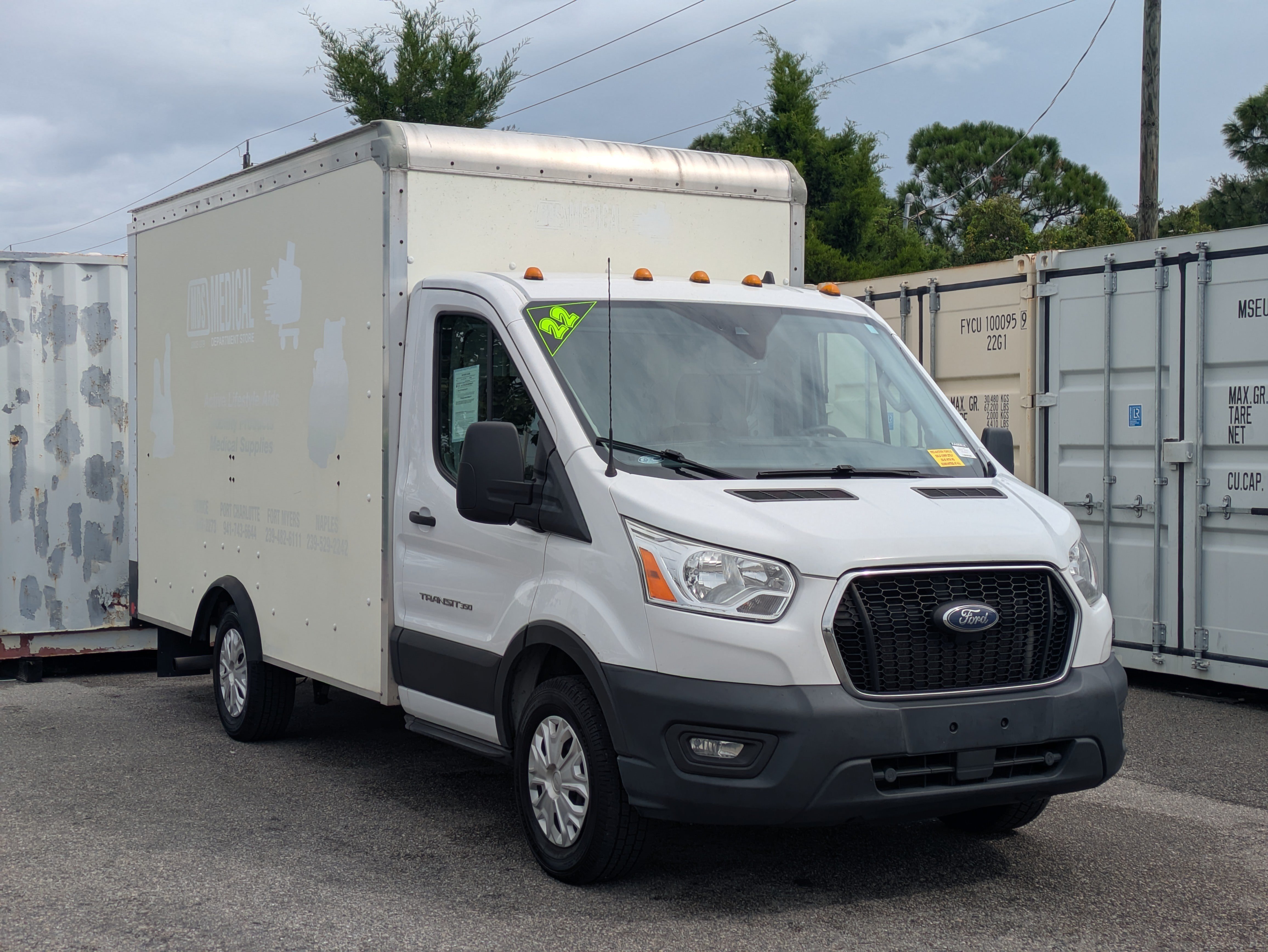 Used 2022 Ford Transit 350 w/ Exterior Upgrade Package RWD image 3
