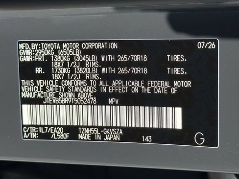 New 2026 Toyota 4Runner TRD Off-Road Premium AWD/4WD image 38