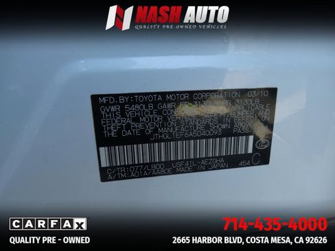 Used 2010 Lexus LS 460 L RWD image 70