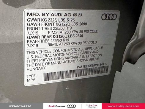 Certified 2023 Audi Q3 2.0T Premium Plus w/ Premium Plus Package AWD/4WD image 35