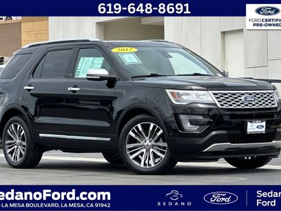 Certified 2017 Ford Explorer Platinum