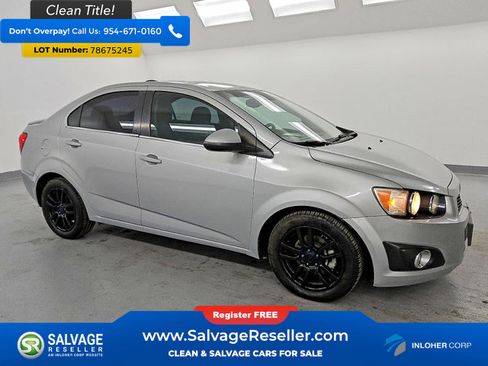 Used 2016 Chevrolet Sonic LT w/ Wheels and Fog Lamp Package image 2