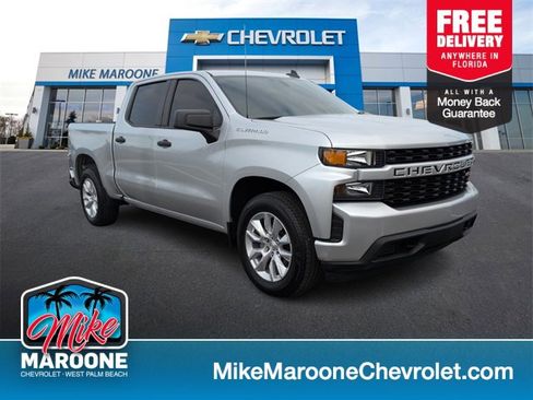 Certified 2022 Chevrolet Silverado 1500 Custom image 1