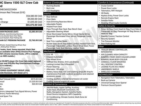 Used 2016 GMC Sierra 1500 SLT w/ All-Terrain Package image 2