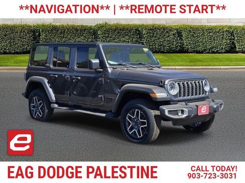 New 2025 Jeep Wrangler Unlimited Sahara w/ Safety Group AWD/4WD image 1