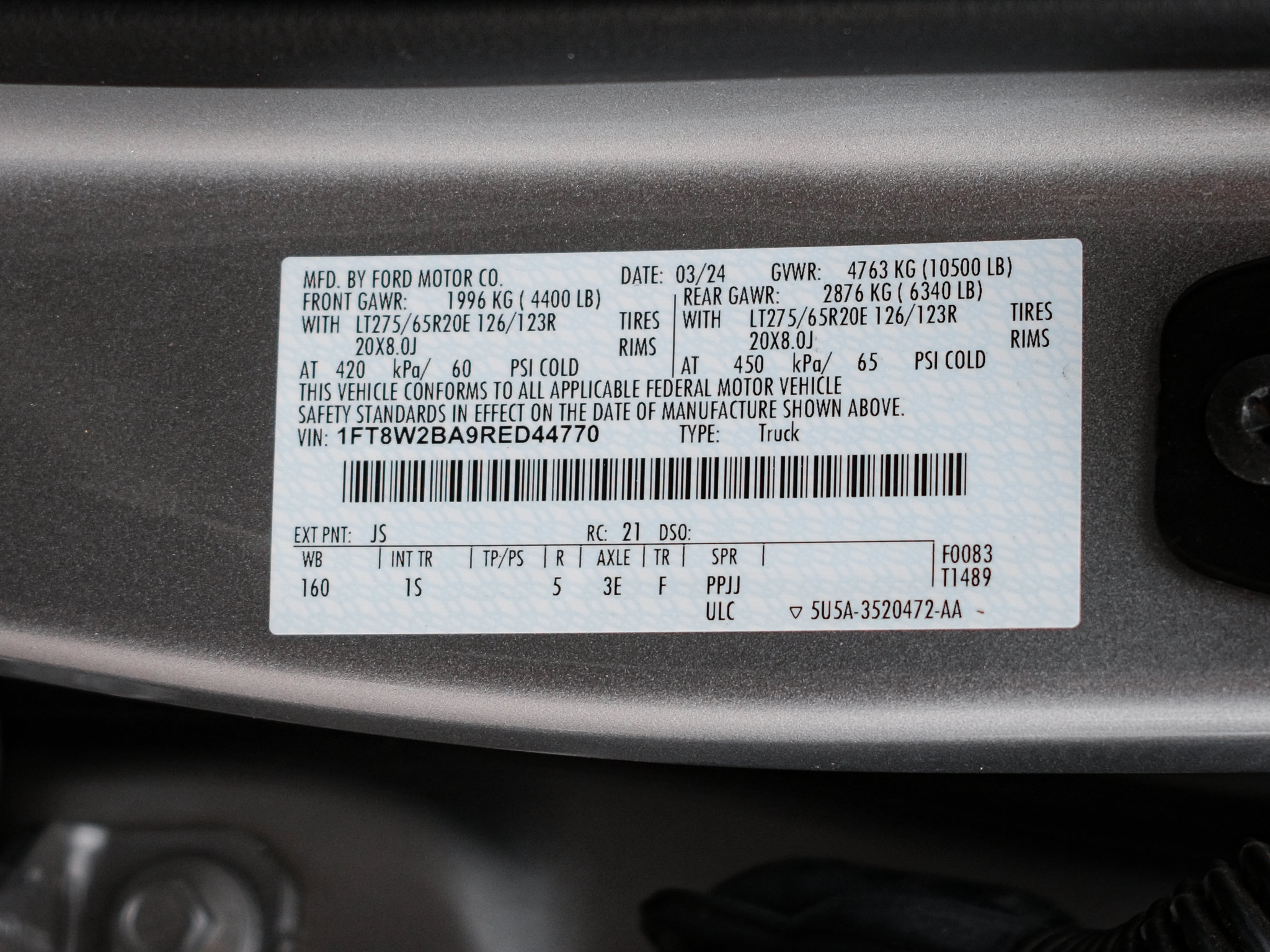 Used 2024 Ford F250 XL w/ STX Appearance Package AWD/4WD image 38