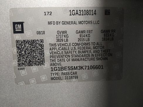 Used 2019 Chevrolet Cruze LT w/ Convenience Package image 33