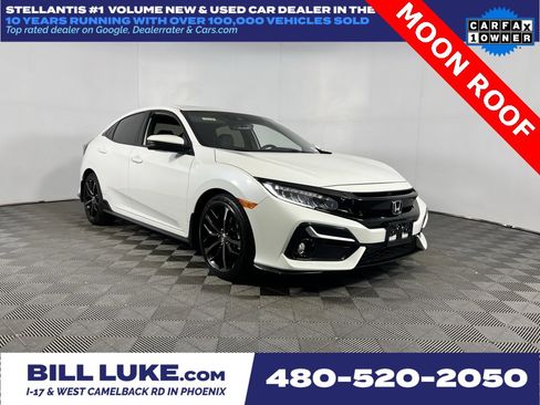 Used 2021 Honda Civic Sport Touring image 1