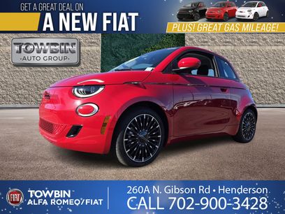 New 2024 FIAT 500 e (RED)
