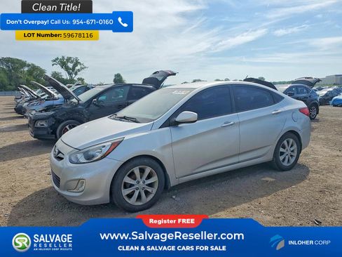 Used 2012 Hyundai Accent GLS w/ Premium Pkg 3 FWD image 1
