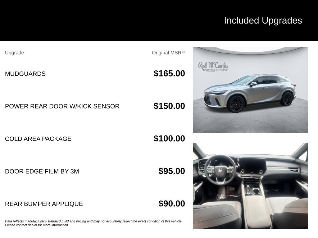 Used 2024 Lexus RX 350 Premium w/ Accessory Package (Z1) FWD image 10