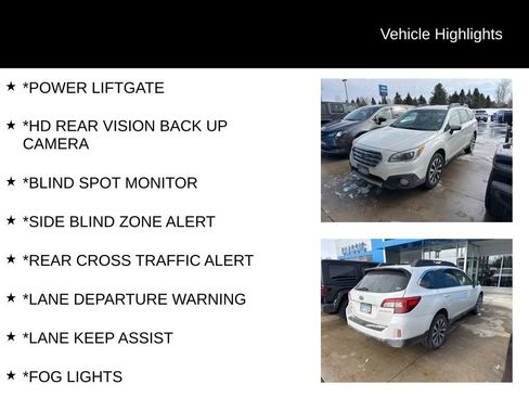 Used 2015 Subaru Outback 2.5i Limited image 8