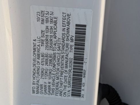 Used 2024 Honda CR-V EX-L image 18