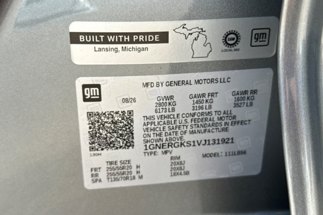 New 2027 Chevrolet Traverse LT w/ Sun and Wheel Package FWD image 42