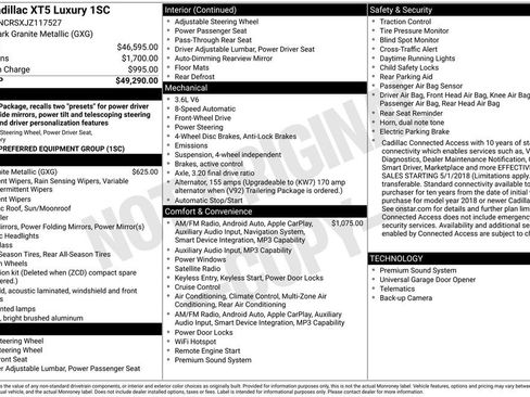 Used 2018 Cadillac XT5 Luxury image 21