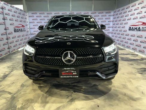 Used 2022 Mercedes-Benz GLC 300 4MATIC Coupe w/ AMG Line image 3