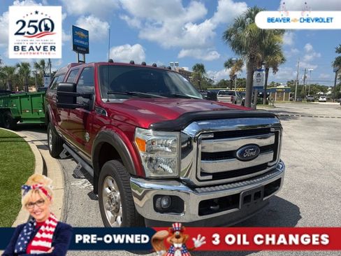 Used 2016 Ford F350 Lariat w/ Snow Plow Prep Package AWD/4WD image 2