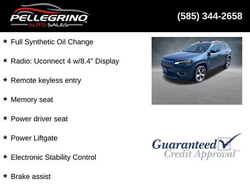 Used 2019 Jeep Cherokee Limited AWD/4WD image 6