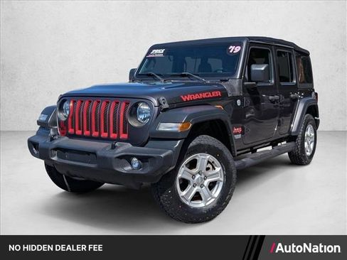 Used 2019 Jeep Wrangler Unlimited Sport S AWD/4WD image 1