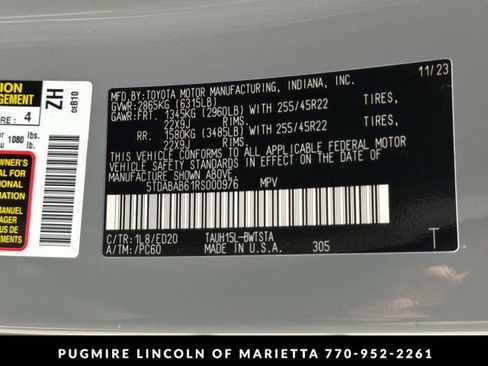 Used 2024 Lexus TX 500h AWD w/ Technology Package image 36
