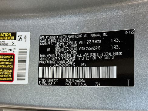 Used 2025 Toyota Grand Highlander XLE image 12