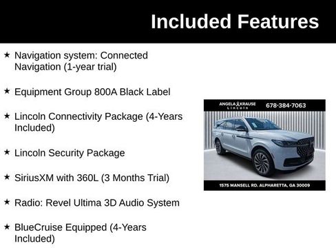 New 2026 Lincoln Navigator L Black Label AWD/4WD image 6