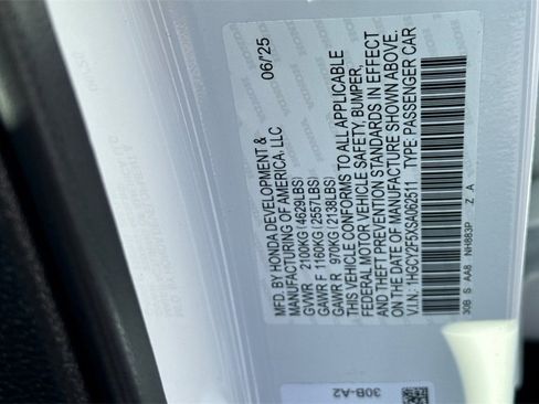 Certified 2025 Honda Accord Sport image 26