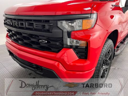 Used 2025 Chevrolet Silverado 1500 Custom w/ Turbomax Blackout Package AWD/4WD image 12
