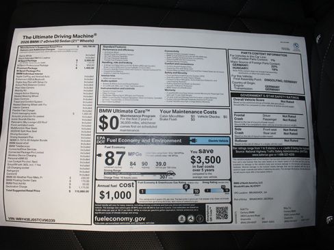 Used 2026 BMW i7 eDrive50 image 23