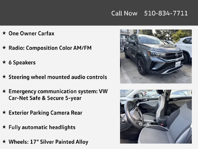 Used 2024 Volkswagen Taos S FWD image 4