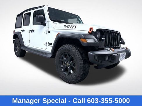 Used 2022 Jeep Wrangler Unlimited Sport image 1