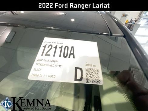 Used 2022 Ford Ranger Lariat w/ Equipment Group 501A High image 42
