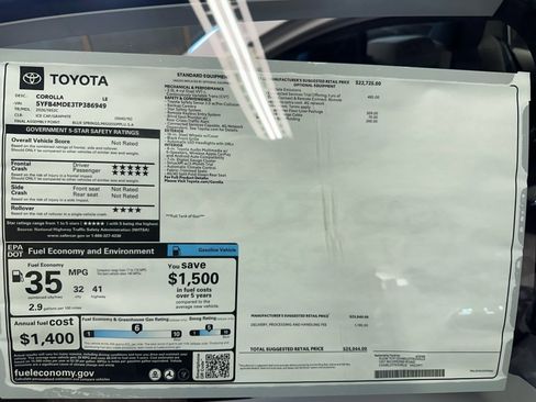 New 2026 Toyota Corolla LE image 33