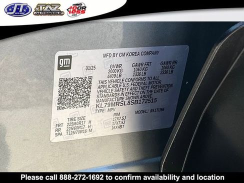 Used 2025 Chevrolet TrailBlazer LT AWD/4WD image 18