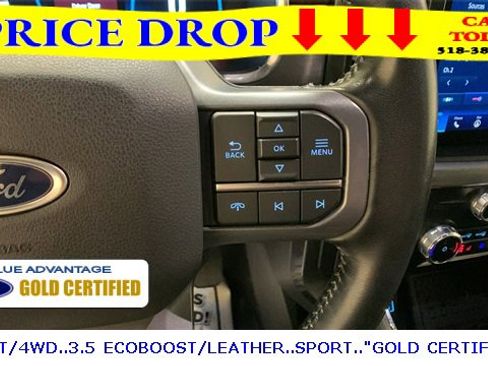 Certified 2023 Ford F150 Lariat w/ Equipment Group 502A High image 38