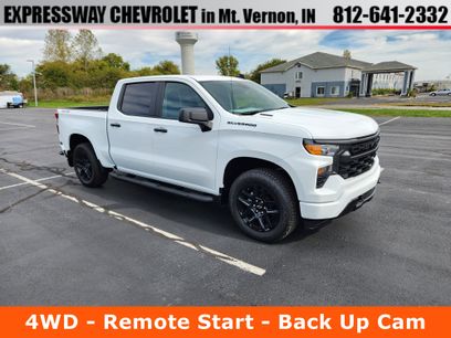 New 2026 Chevrolet Silverado 1500 Custom w/ Turbomax Blackout Package